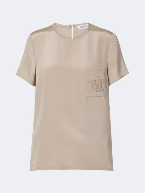 Logo silk top