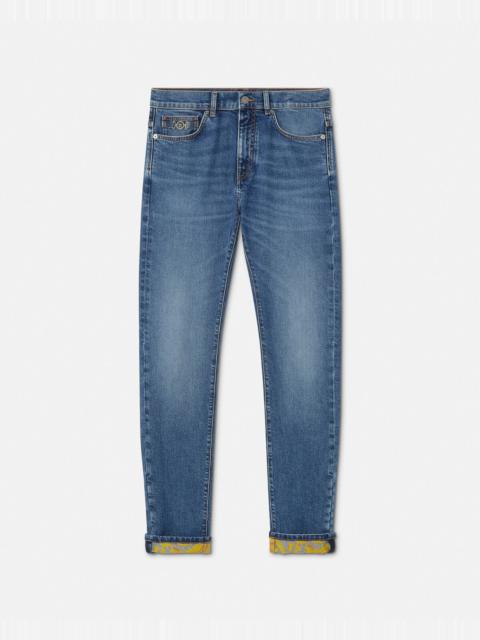 Barocco Slim-Fit Jeans
