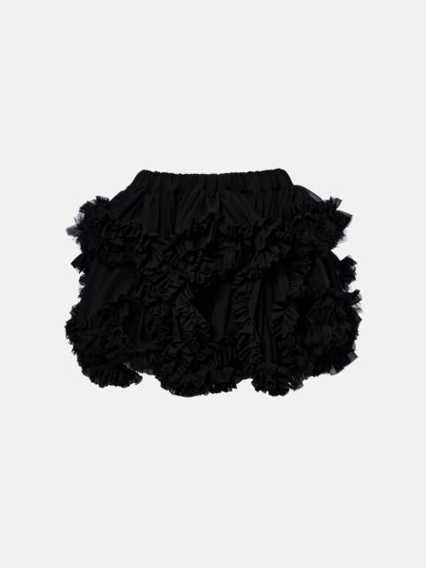 Tulle miniskirt