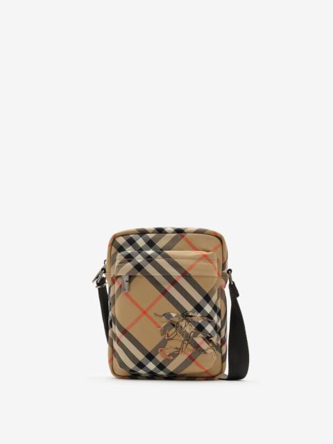 Check North South Crossbody Bag