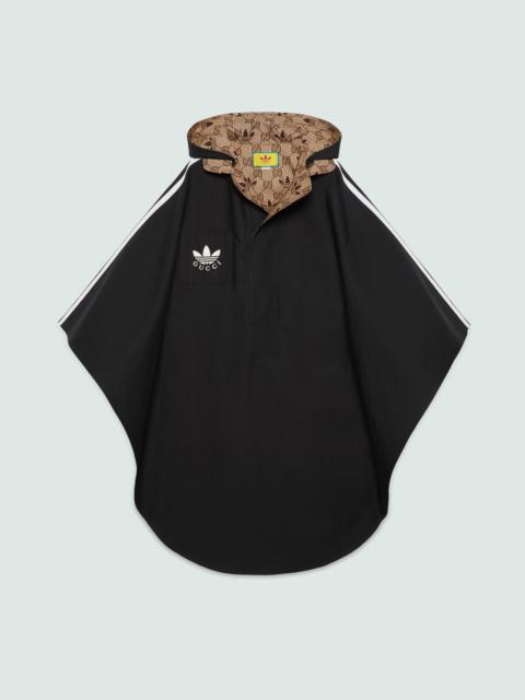 adidas x Gucci reversible cape coat