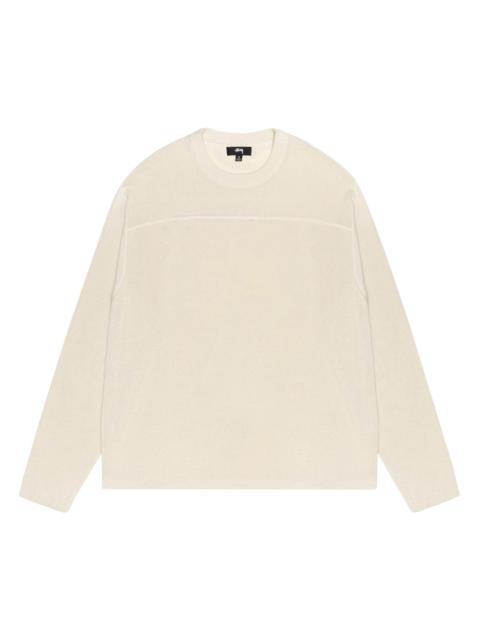 Stussy Lightweight Football Crew 'Bone'
