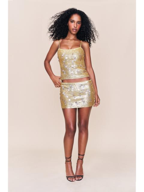PAILLETTE MINI SKIRT