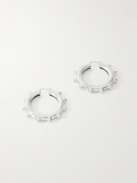 Silver-tone Hoop Earrings