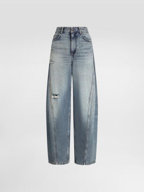 Denim trousers