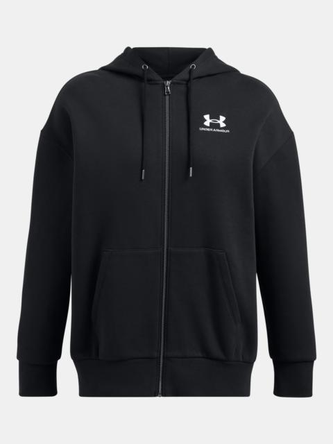 Women's UA Icon Fleece Oversized Full-Zip
