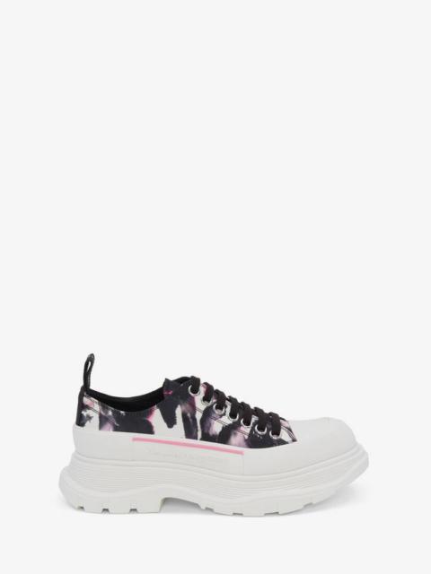 Women's  Tread Slick Watercolour Graffiti Lace Up in Multicolour