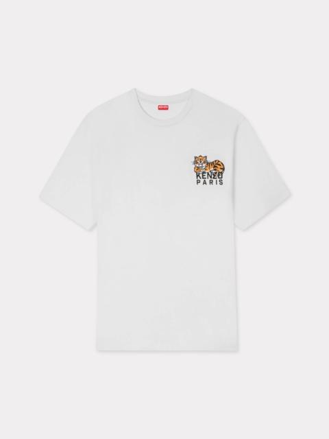 'KENZO Happy Tiger' embroidered T-shirt in cotton