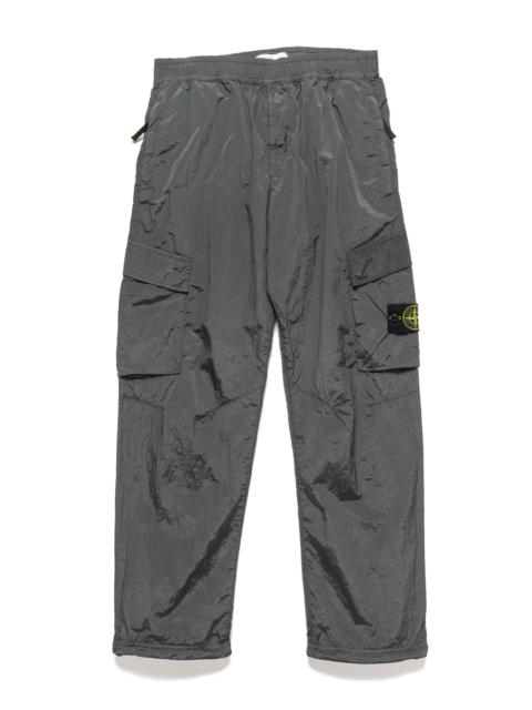 Nylon Metal In Econyl Regenerated Nylon Cargo Easy Pant Lead Grey