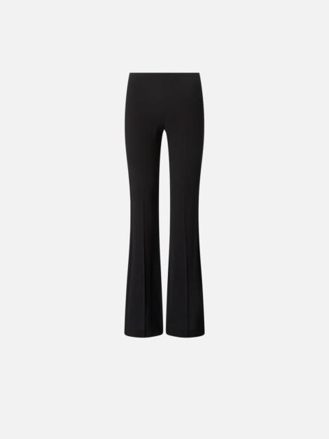FLARED TROUSERS WITH PRESSED PLEAT DETAIL