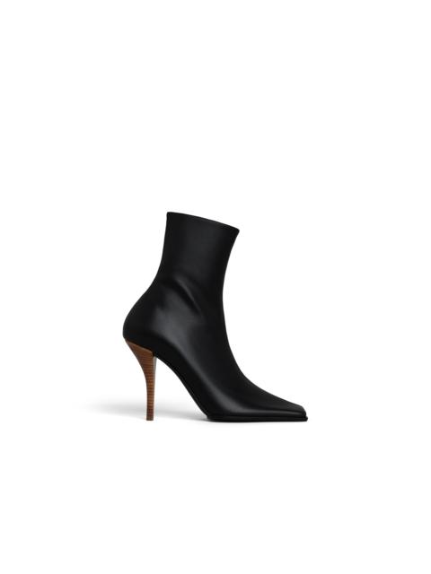 SOFT SQUARE BOOTS IN LEATHER