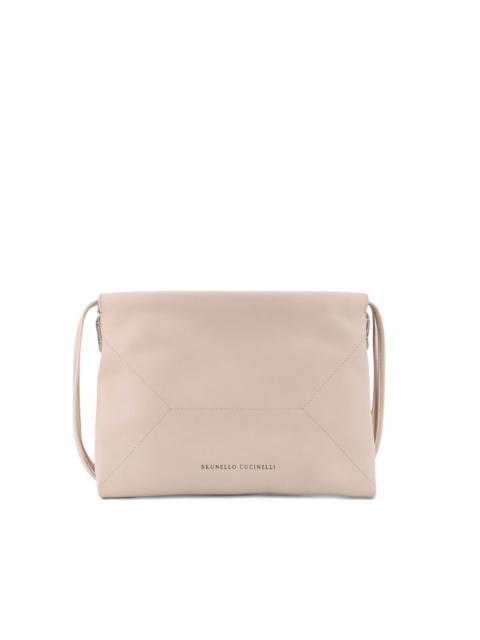 logo-lettering shoulder bag