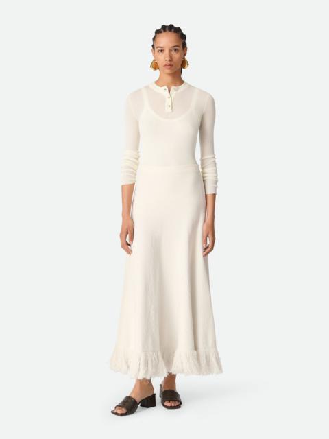 Cotton Bouclé Skirt