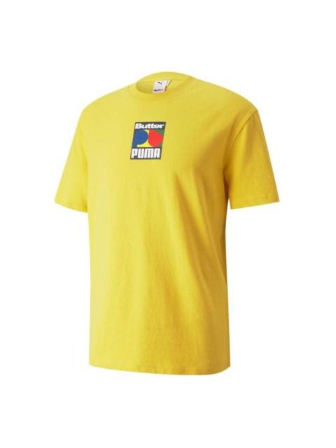 PUMA X Butter Goods Graphic T-Shirt 'Yellow' 534058-85