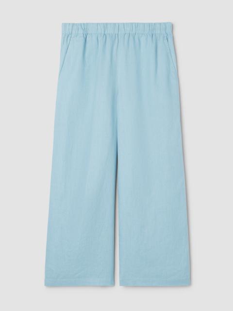 Organic Linen Wide-Leg Pant