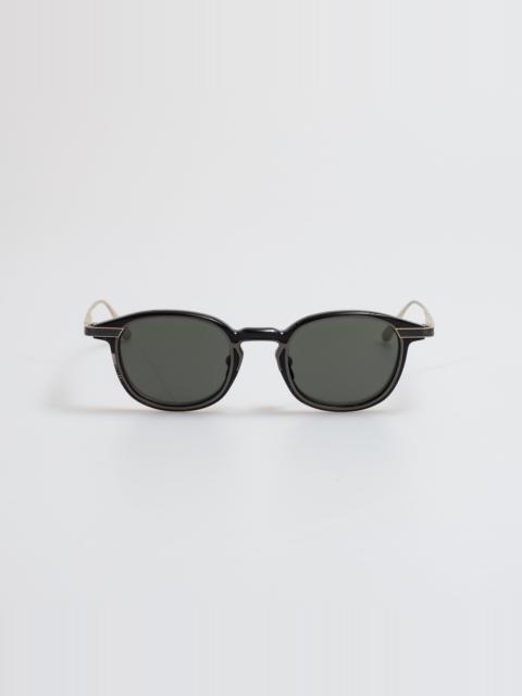 Moore Sunglasses in Buffalo Horn and 925 Sterling Silver