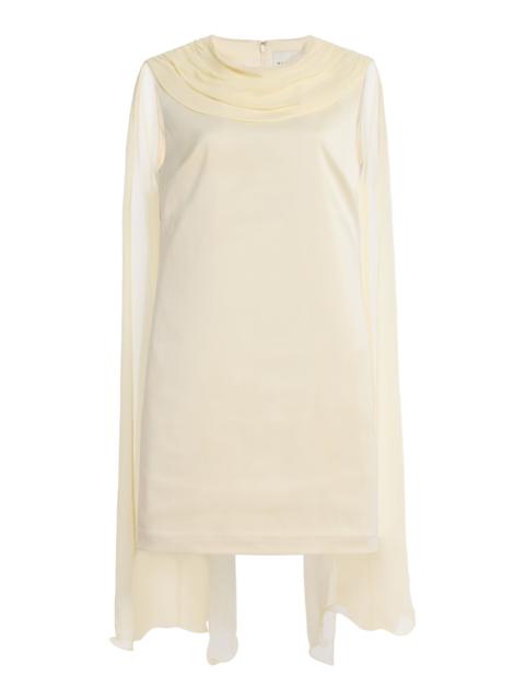 Exclusive Solene Mini Scarf Dress yellow