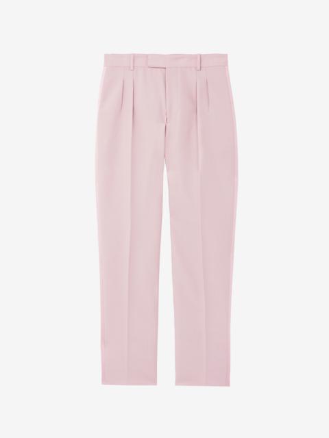 Pleat Detail Tuxedo Trousers