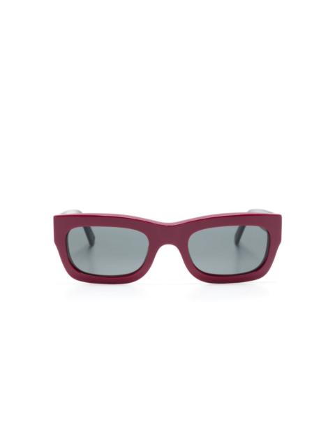 Kawasan Falls rectangle-frame sunglasses