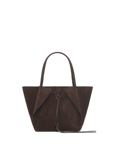 Marija Tote Bag in Chocolate Suede