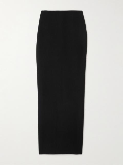 Crepe Maxi Skirt