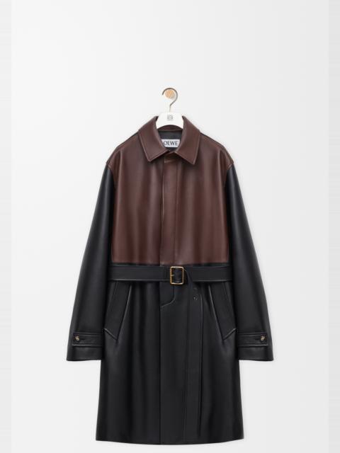 Coat in nappa lambskin