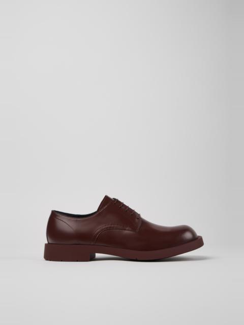 Burgundy Leather Shoes