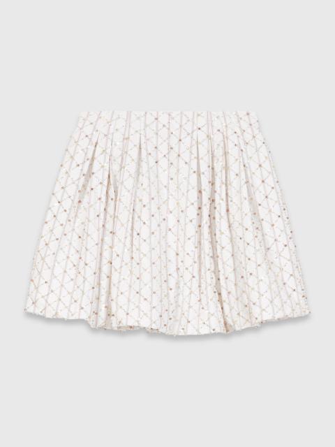 Beaded bubble skirt