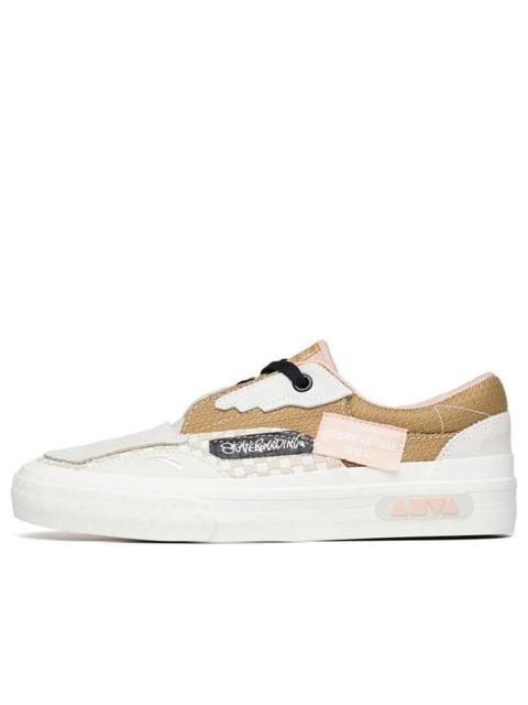 (WMNS) ANTA A-Journey Low 'Grey Yellow White' 122228015-8