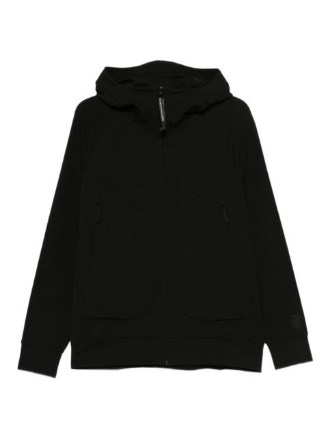 hooded zip sweatshirt