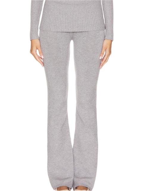Aimee Cloud Knit Pant in Rain Cloud