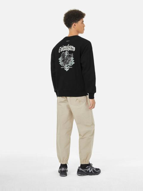 Yatagarasu Embrodiery Relax Fit Sweatshirt