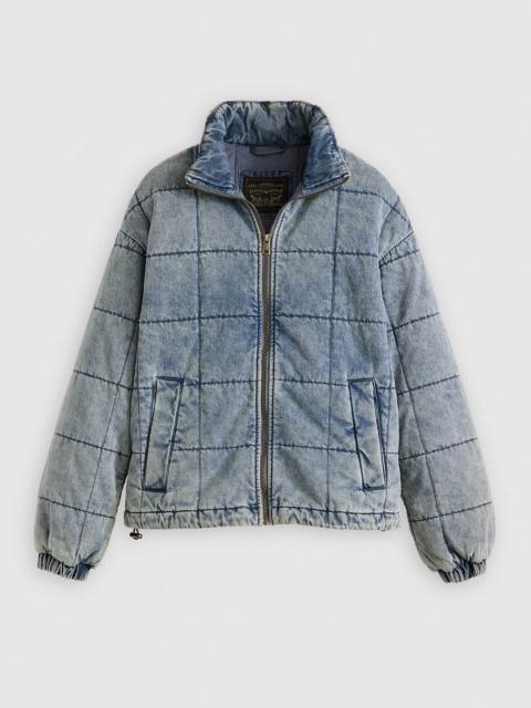 BOX QUILTED COTTON JACKET