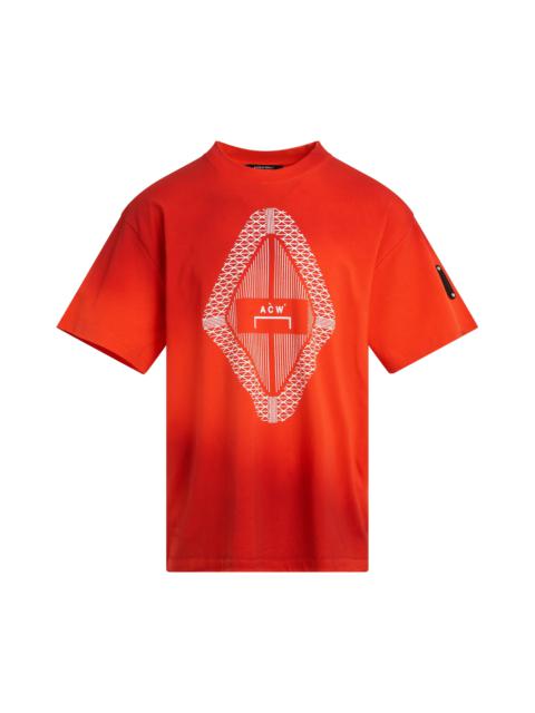 Gradient T-Shirt in Rust