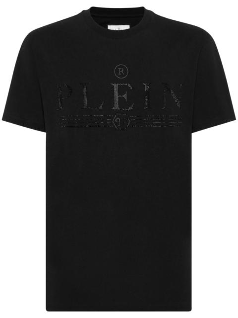 logo-embellished cotton T-shirt
