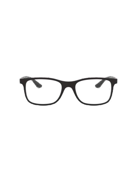 rectangular-frame glasses