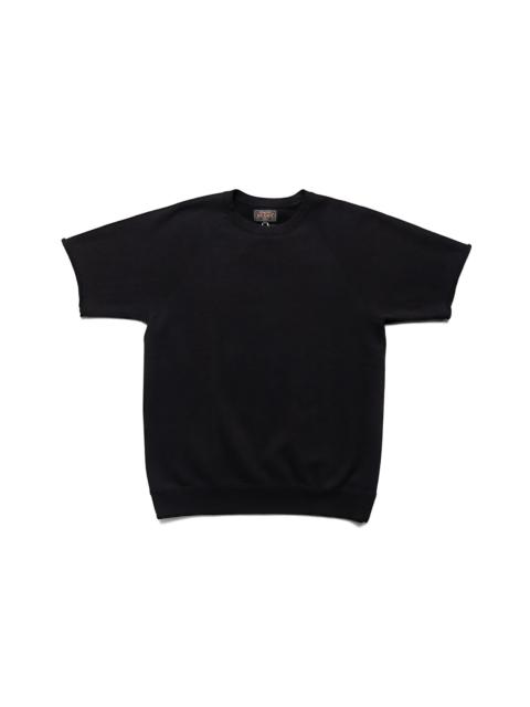 Sweat Short Sleeve Cut-Off - Black