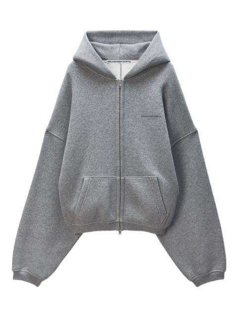 zip-up hoodie