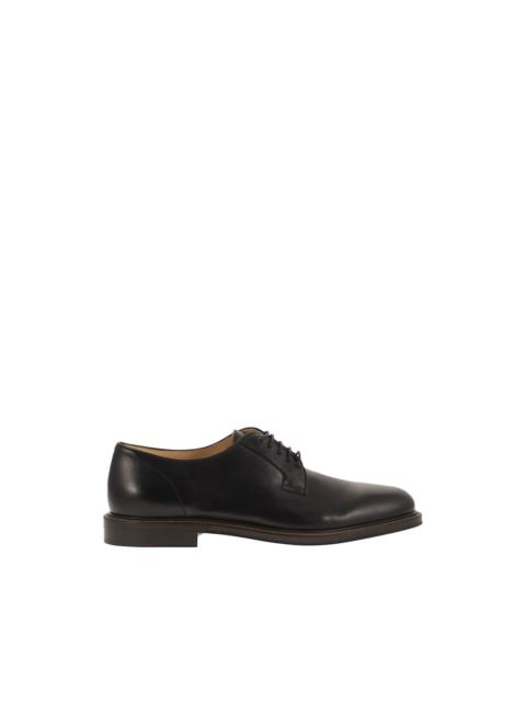 leather derby shoes