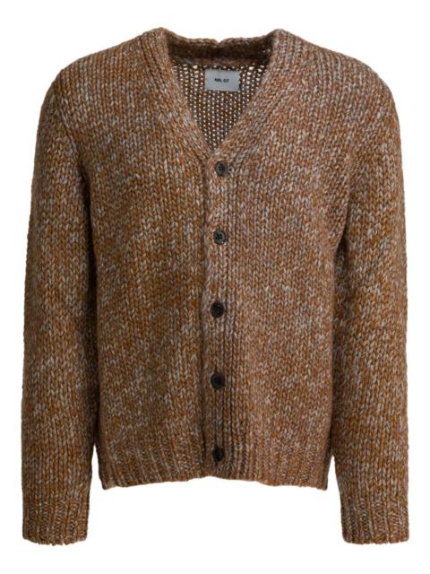 buttoned wool cardigan