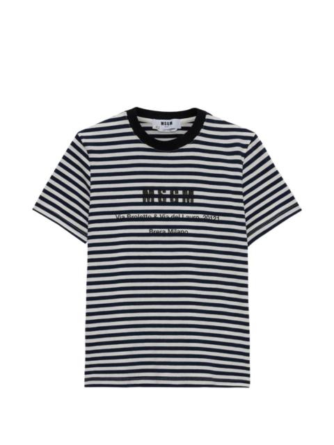 striped T-shirt