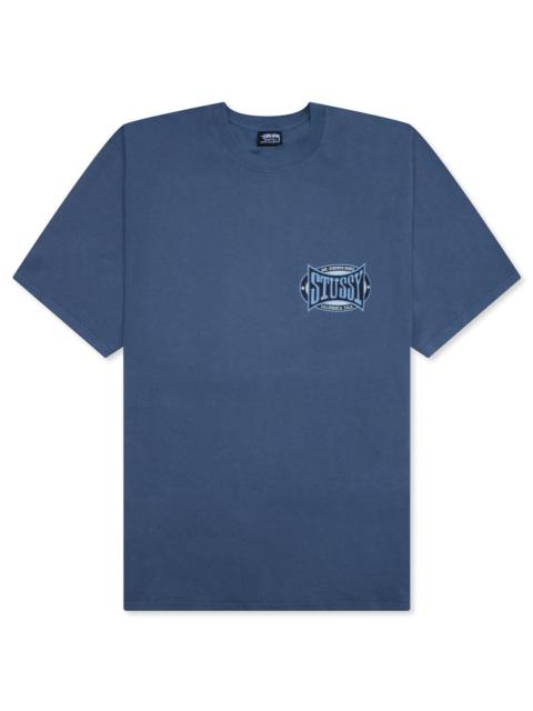 CHAMPION OVAL PIGMENT DYED TEE - NAVY
