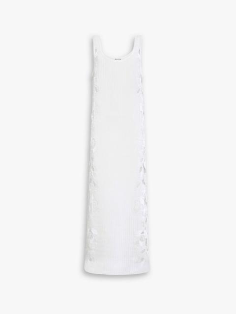 GUIPURE LACE FLOWER DRESS