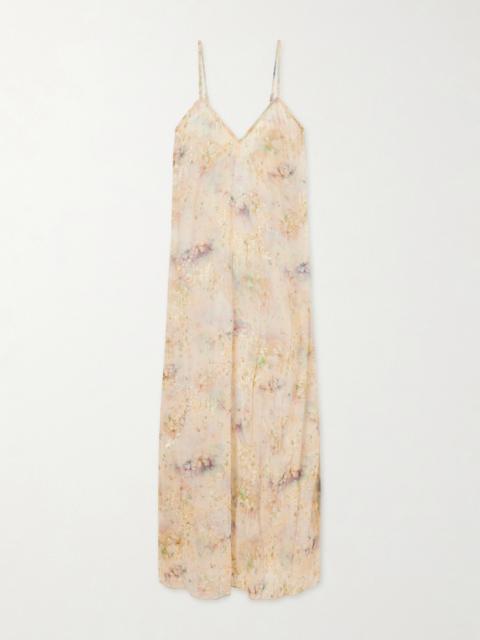 Oasis Blossoms Slip Dress