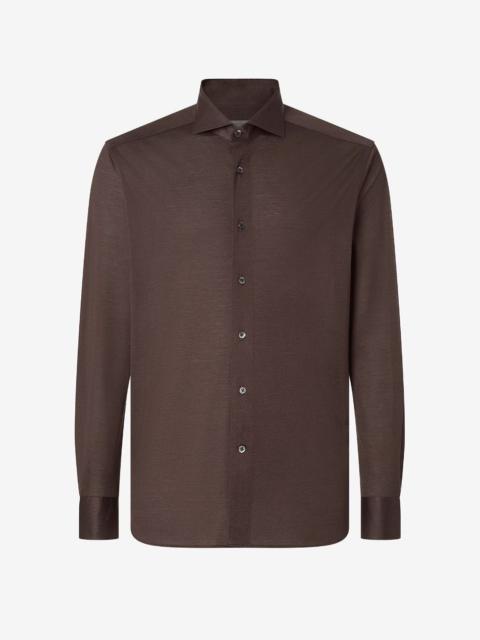 Dark brown jersey shirt