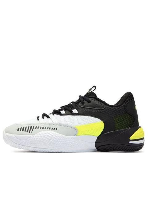 PUMA Court Rider 2.0 'White Black Yellow Alert' 376646-08