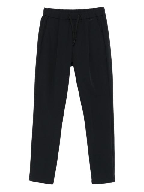 pleated drawstring trousers