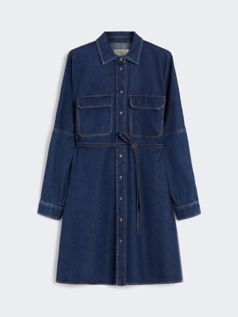 BALENIO Denim shirt dress