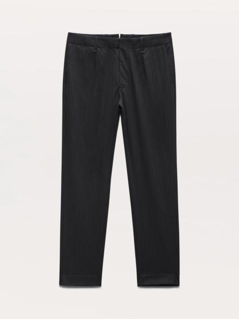 Lennox Pinstripe Italian Wool-Blend Trousers