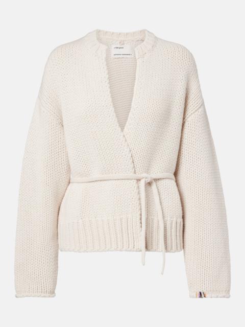 N°384 Ginza cashmere wrap cardigan